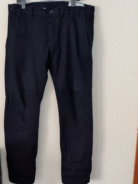Rogue Territory Navy Selvedge Officer Trouser